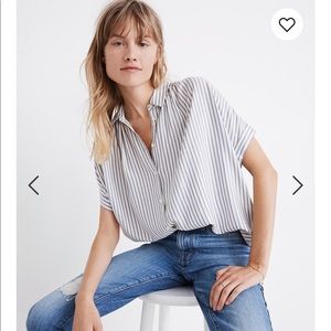 Madewell Central Button Up